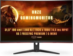 Zyrex® Gaming Monitor 240hz - Gaming Monitor -Zwart - 21cm x 29cm x 10cm — thumbnail 8