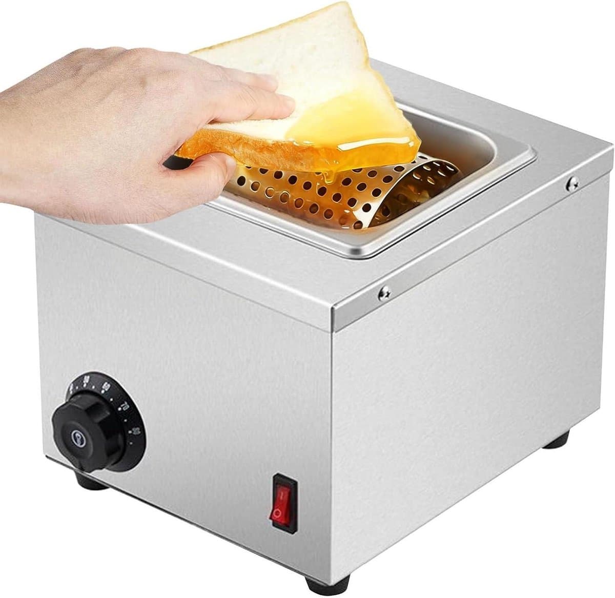 Elektrische Botermolen - Boter Smeermachine - Gelijkmatig Smeren - Verstelbare Temperatuur - One Size - Meerkleurig — afbeelding 1