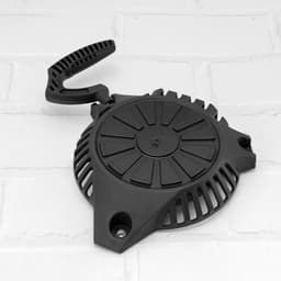 Dailygoods- Terugslagstarter Zwart - Trekstarter - Compatibel met Fuxtec FX-RM1630/Fuxtec FX-RM5196PRO/Scheppach MP99-42 - Kunststof/Metaal - Eenvoudig te installeren - Afstand gaten 150/152,7/157 mm — thumbnail 4