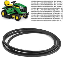 Dailygoods- Grasmaaier Riem Vervanging - Rubber Materiaal - Geschikt voor LA105/LA110/LA115 - Afmetingen 1,27 x 261,6 cm - Onderdeelnummer GX20072 - Nieuw Artikel - Maaidekriem — thumbnail 3