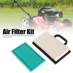 Dailygoods - Accessoires voor grasmaaier - Vervangende luchtfilterset - Duurzaam en sterk - Hoogwaardig ABS-materiaal - Verbeterde efficiëntie - Gesch... — thumbnail 4
