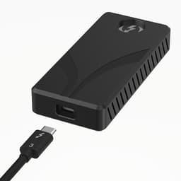 Externe SSD - Draagbare Opslag - Snelle Data Transfer - Thunderbolt 3 Snelheid - 2TB - Zwart — thumbnail 1