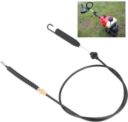 Dailygoods- Dekkoppelingskabel met Veer - Kunststof/Staal - Vervangingsonderdeel voor Grasmaaiertractor - Geschikt voor 700-serie - Stabiele Prestaties - Duurzaam Materiaal - Grasmaaierkabel — thumbnail 3