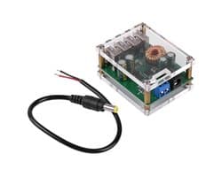 DC-DC 7-60V naar 5V 5A USB Converter met 4 USB-uitgangen voor Mobiele Voeding en Stroomvoorziening zonder Loodverbindingen, Ideaal voor Elektronische Projecten en Opladen van Apparaten