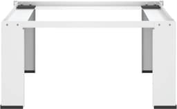 Wasmachine Onderstel - Droger Platform - Huishoudelijk Werk - Stabiel Staal - 64 x 55 x 325 cm - Wit — thumbnail 5