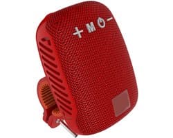 Draagbare Bluetooth Luidspreker - Waterdichte Speaker - Buiten Muziek Luisteren - Dubbele Koppeling - N.v.t. - Rood