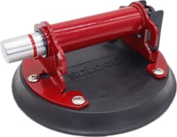 Vacuümzuignap Zware Lifter - Glaslifter Tegellifter - Materiaal Verplaatsen - Red-Line Vacuüm Indicator - 8 inch - Rood — thumbnail 1