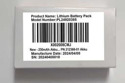 250mAh Batterijvervanging voor Savi 7220-7210 Office Headset - Compatibel met Sennheiser HD 250BT - Skullcandy Riff/Riff 2 Draadloze Koptelefoon PN 212366-01 Batterij — thumbnail 5