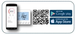 Programmeertbare Wi-Fi thermostaat W350, 16A, 230 V, Wit — thumbnail 4