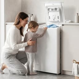 Heinner HWM-TL7012C++ Bovenlader Wasmachine 7 kg – 1200 tpm – 15 Programma’s met Delicaat- en 15-minuten Snelprogramma – Trommelreiniging – Wit – 5 Jaar Garantie — thumbnail 11