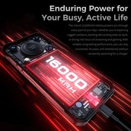 OUKITEL WP56 Robuuste Smartphone 5G - 36GB RAM - 512GB ROM - 16000 mAh - Android 15 - 6,8 inch - 108MP Camera - IP68/IP69K Outdoor Telefoon - Rood — thumbnail 2
