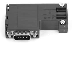 Connector voor Profibus DP, ABS materiaal, 6ES7972-0BA12-0XA0, betrouwbare busverbinding, industriële automatisering, datacommunicatie