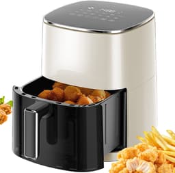 Airfryer 6L Grote Capaciteit – Hetelucht Friteuse Zonder Olie – Multifunctionele Air Fryer – Digitaal Temperatuur en Timer – Keuken Airfryer — thumbnail 1