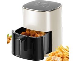 Airfryer 6L Grote Capaciteit – Hetelucht Friteuse Zonder Olie – Multifunctionele Air Fryer – Digitaal Temperatuur en Timer – Keuken Airfryer