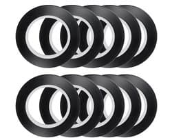 Dunne Zelfklevende Tape voor Whiteboard, Ruitpatroon, Marker en Kunst, Verpakking van 10 Stuks