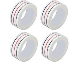 1/4 Inch Naad Diagonaal Naadbanden, 4 Stuks Naai Basting Tape, Sterke Hechting voor Quilten, Naaiwerk en Creatieve Projecten