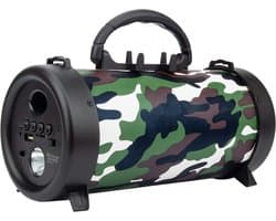 Bluetooth luidspreker - Draagbare speaker - Muziek luisteren - Geïntegreerde zaklamp - Niet gespecificeerd - Zwart