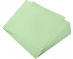 100 Vellen Dubbelzijdig Origami Papier Lichtgroen 15cm x 15cm - Creatief Vouwen voor Kunstprojecten, Beginners en Cadeau Decoratie