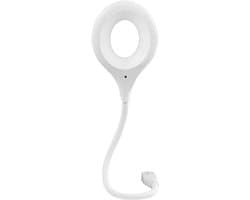 Leeslamp - Tafellamp Bureaulamp - Spraakgestuurd Lezen - 360° Verstelbaar Licht - 12 watt - Wit