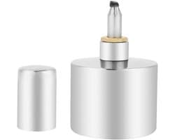 Alcoholbrander 200ml van RVS - Dikke Alcohollamp voor Biologie, Chemie en Tandheelkunde met Lont
