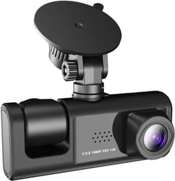 Dashcam 3 Camera's - Rijrecorder DVR - Veilig Rijden - 1080P Beeldkwaliteit - 2 Inch Scherm - Zwart — thumbnail 5