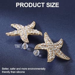 100 stuks rubberen oorbelachterkanten, rubber, comfortabel, ondoordringbaar, zacht, veilige achterkanten, doorzichtig, antislip, oorbelstoppers, veilige pasvorm voor oorbellen, hoepels en piercings — thumbnail 4