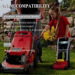 Vervangende koppelingstrimmer geschikt voor Honda GX22 GX25 GX25N grasmaaiers, duurzaam onderdeel voor optimale prestaties en lange levensduur — thumbnail 4