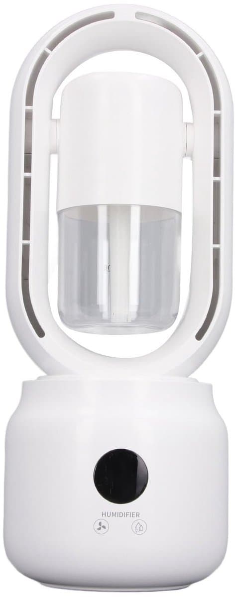 Smoakez - Bladloze Ventilator - Stille Werking - Snelle Koeling voor Thuiskantoor - Vleugelloos Design - Bevochtiger - Veilig en Makkelijk te Reini... — afbeelding 1