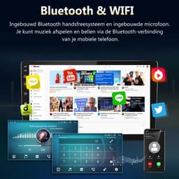 JUNSUN Android 15 Autoradio Geschikt voor Citroën Berlingo 2 (B9) 2008-2019 - 4GB+64GB - Draadloze CarPlay & Android Auto - GPS-navigatiesysteem met Achteruitrijcamera - Bluetooth - 9-inch Touchscreen - WiFi - Stuurwielbediening - RDS- USB — thumbnail 3