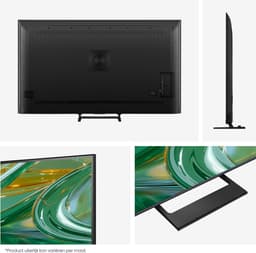 Hisense 65E8S Smart TV - 65 inch - 4K Hi-QLED MiniLED - 2026 - 600 nits - Native 144Hz Game Mode - Built-in Subwoofer - Hi-View AI Engine - Hi-QLED Colour - Dolby Vision Atmos — thumbnail 3