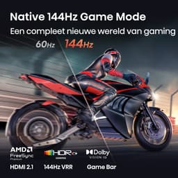 Hisense 85E8S SmartTV - 85 inch - 4K Hi-QLED MiniLED - 2026 - 600 nits - Native 144Hz Game Mode - Built-in Subwoofer - Hi-View AI Engine - Hi-QLED Colour - Dolby Vision Atmos — thumbnail 15