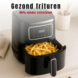RVV® Heteluchtoven - Oven - Airfryer Oven - 32 Liter - Zilver - 27cm x 33cm x 30cm — thumbnail 7