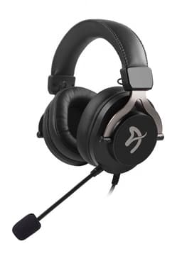 Arozzi Aria Bedrade Gaming Headset - 3.5 mm Jack - Voor PC & Consoles - Zwart — thumbnail 1
