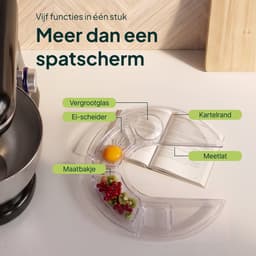 Vivid Green 1500W Keukenrobot - 5L Mengkom - 10 Snelheden - Keukenmixer - Keukenmachine - Matzwart — thumbnail 5