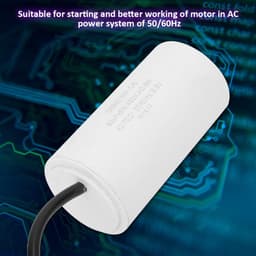 Allecto - Motor Running Condensator - 60 Uf - 450 Volt - Huishoudelijke Apparaten - Kunststof - Betrouwbare werking - Cilindrische vorm — thumbnail 5