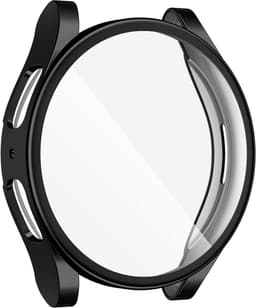 Pack van 3 Beschermhoezen voor Samsung Galaxy Watch 4 en 5 - Ultra Dunne TPU Volledige Bescherming met Beschermfolie - Zwart — thumbnail 7