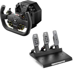 Thrustmaster T598 Servo Base + EVO Racing 31U Leather + Raceline Pedals III LC – Direct Drive Sim Racing Set - PC - PS4 - PS5 — thumbnail 1