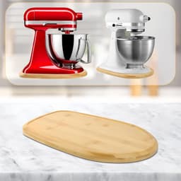 Staande Mixer Schuifmat - Beweegbaar Plateau Keukenapparaat - Apparaten Verplaatsen - Vuilafstotende Bescherming - 41 x 29 cm - Niet gespecificeerd — thumbnail 5
