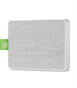 Externe SSD - Solid State Drive - Bestanden Opslaan - Compact Textielontwerp - 1 TB - Wit — thumbnail 4