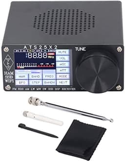 Full-band Radio Receiver Multiple Modes met Spectrum Scanning DSP 2 4-inch Kleur Touch Screen FM RDS Informatie Weergave — thumbnail 2