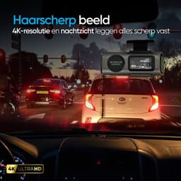 SecurLens Y Dashcam 4K – Dashcam Voor Auto – Wifi & App – Nachtzicht – G-Sensor – incl. 64GB SD-kaart — thumbnail 3