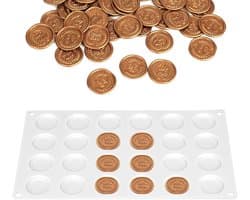 Pad voor Wax Seal Stamp - Platte Ronde Disc Silicone Mal voor Zelfklevend Waxen, Epoxy en UV Hars DIY Creatief Project