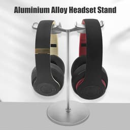 Hoofdtelefoonhouder Bureau - Headset Stand - Bureau Organisatie - Dubbele Haak - 12x17.5x26cm - Niet gespecificeerd — thumbnail 3