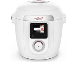Slimme Multicooker - Elektrische Pan - Gezonde Maaltijden - App Bediening - 6 Liter - Wit