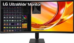 LG UltraWide 34U601B-B - WQHD VA Monitor - 1800R Cruved - 120hz - 34 inch — thumbnail 1