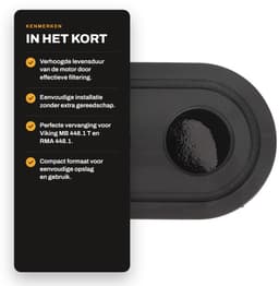 Dailygoods- Motorluchtfilter Hoge Sterkte - Duurzaam Luchtpreventiefilter - Vervanging voor Viking MB 448.1 T - Professioneel Vakmanschap - Betere Filtratie - Luchtfilter — thumbnail 2
