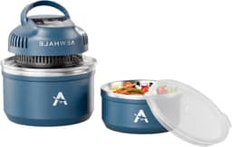 Draagbare Heteluchtfriteuse - Airfryer Compact - Snel Maaltijden Bereiden - Dubbelwandige Isolatie - 3.8 Liter - Blauw — thumbnail 1