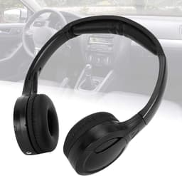 Draadloze Infrared Stereo Audio 2 Channel Hoofdtelefoon - Yctze Car Earphone voor Hoofdsteun DVD — thumbnail 5