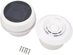 Dailygoods - Dailygoody - Dakafzuigventilator - Geruisloze Ventilatie - Zonne-energie - Zwart - Efficiënte Ventilator - Geschikt voor Campers Caravans Schepen — thumbnail 2
