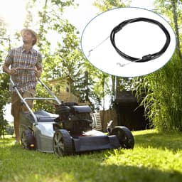 147 cm grasmaaier bowdenkabel met Z-eindstuk kabelmantel ommanteling - compatibel met Fuxtec FX-RM-serie grasscharen — thumbnail 2